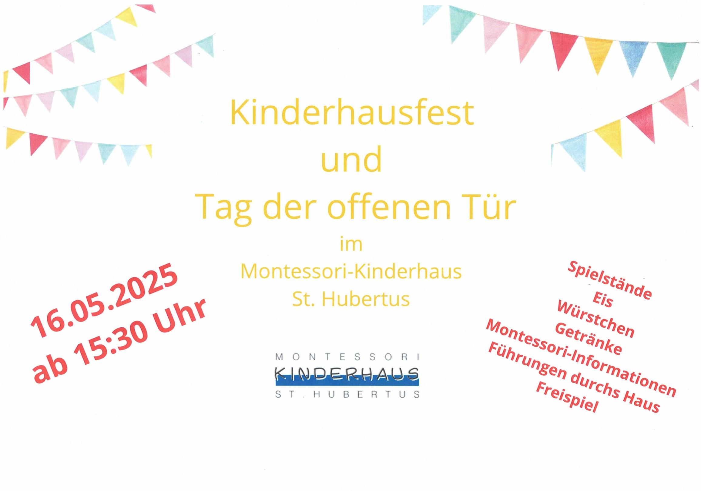 Kinderhausfest und Tag der offnen Tür 2025